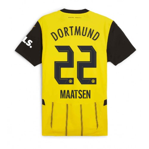 Borussia Dortmund Ian Maatsen #22 Domaci Dres 2024-25 Kratak Rukav